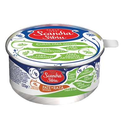 Imaginea SCANDIA SIBIU PATE DE RATA  INTEGRAL 24% FICAT