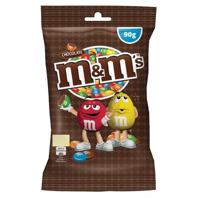 Imaginea M&M BOMBOANE DE CIOCOLATA LAPTE CU GLAZ CROCANTA SI COLOR.