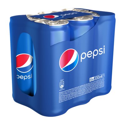 Imaginea PEPSI REGULAR 6X330ML BAUTURA CARBO PRODUSUL POATE FI ACHIZITIONAT SI LA BUCATA