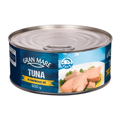 Imaginea GRAN MARE TON IN ULEI DE FLOAREA SOARELUI GREUTATE MASA NETA SCURSA 650GR