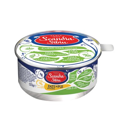 Imaginea SCANDIA SIBIU PATE DE PUI INTEGRAL 24% FICAT