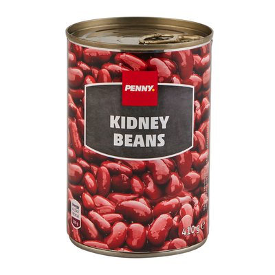 Imaginea PENNY FASOLE BOABE KIDNEY  DIV. SORTIMENTE 400/410G GREUTATE MASA NETA SCURSA 155GR