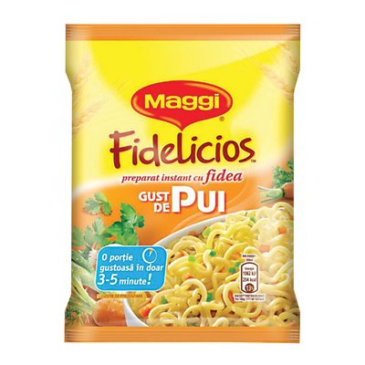 Imaginea MAGGI FIDELICIOS  GUST DE PUI PREPARAT INSTANT CU FIDEA