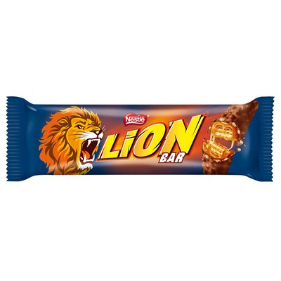 Imaginea LION BATON UMP CARAMEL&NAPOLI. ACOP CEREALE GRAU SI CIOCO LAPTE