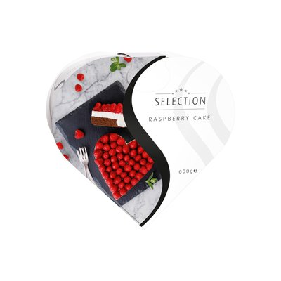 Imaginea SELECTION TORT INIMA CU ZMEURA