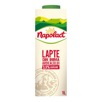 Imaginea NAPOLACT LAPTE 3.5% CUTIE