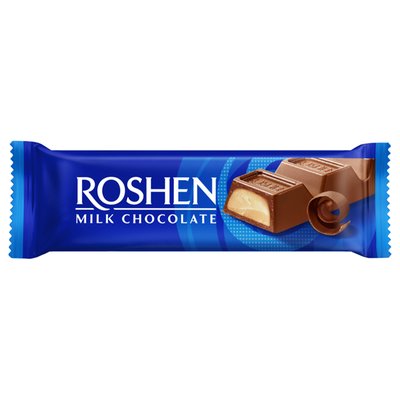 Imaginea ROSHEN BATON CIOCOLATA LAPTE UMPLUTURA CREMA ZAHAR ARS