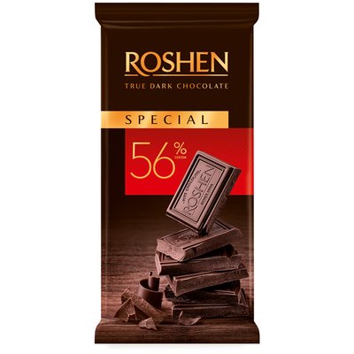 Imaginea ROSHEN SPECIAL CIOCOLATA NEAGRA 56% CACAO