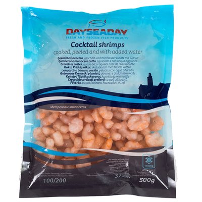 Imaginea DAYSEADAY CREVETI PREFIERTI DECORTICATI CALIBRU 100/200